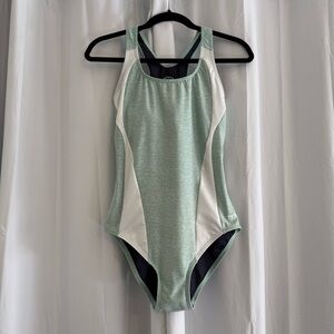 TYR Durafast Elite Max Splice One Piece Swimsuit Women’s 12 Mint